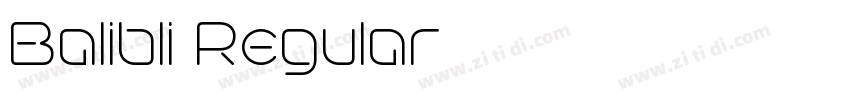 Balibli Regular字体转换 Balibli Regular字体转换